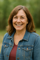 Susan smiling with renewed energy